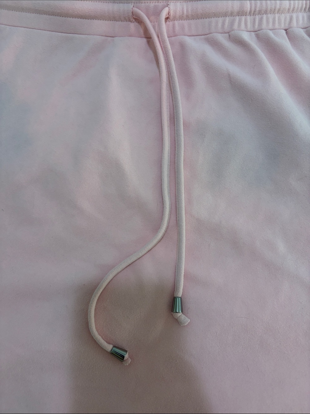 Light Pink Drawstring Mini Skirt - Picture 4 of 5